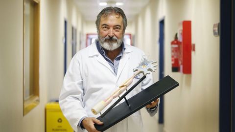 El neurólogo Salvador Martínez, uno de los investigadores principales