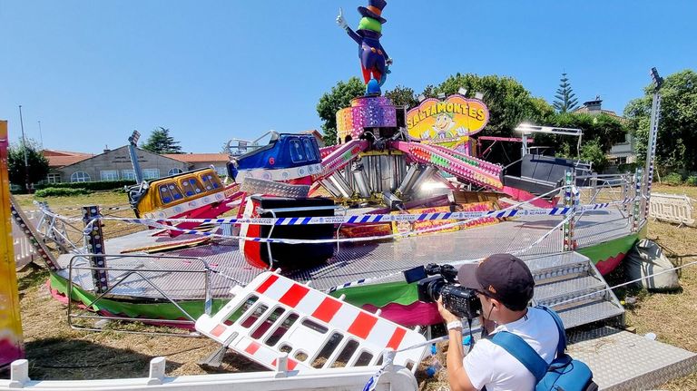 Declaran bomberos, policías e ingenieros por el accidente mortal de la atracción del Saltamontes en Vigo