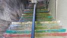Estado en el que se encuentran las escaleras que comunican el puerto deportivo con Cimavilla