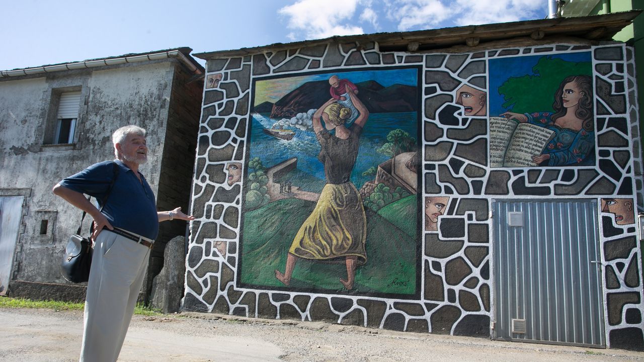 Monseiro tiene un museo �nico al aire libre.El mago Dani Polo actuar� en Sarria
