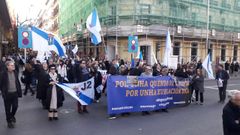 Abogados de Ferrol en la manifestación de Madrid