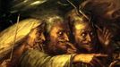 Las tres brujas de Macbeth (1827), leo de Alexandre-Marie Colin. Coleccin particular de Mr. and Mrs. Sandor Korein