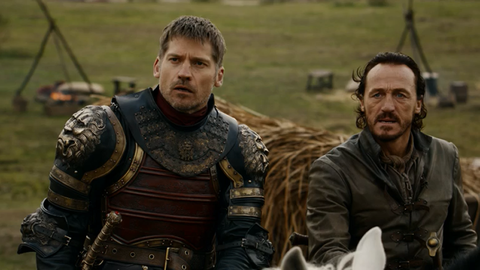 Jaime y Bronn en el episodio 7x04 de Juego de Tronos