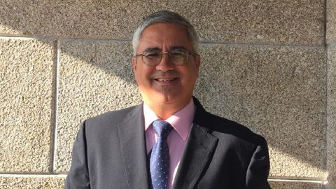 Antonio Freire trabaja en el balneario de Pantón desde el 2010