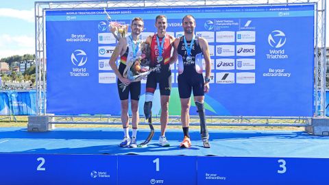 Gran final mundial de paratriatlón en Pontevedra