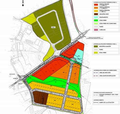 La segunda fase del pol�gono industrial de O Morelle saca a la venta 67 parcelas de distinto tama�o