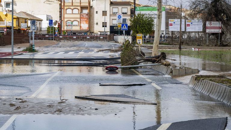 Muere una policía nacional en una riada en Jerez de la Frontera cuando volvía de un servicio relacionado con el temporal