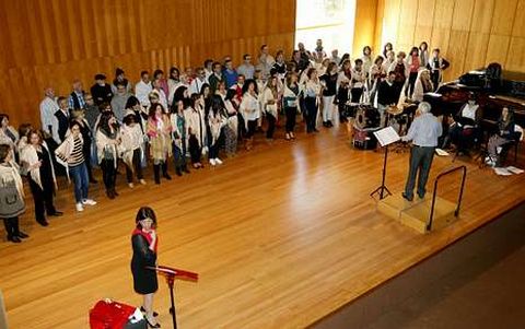 Las instalaciones del Conservatorio Superior de Msica acogieron los ensayos del coro.