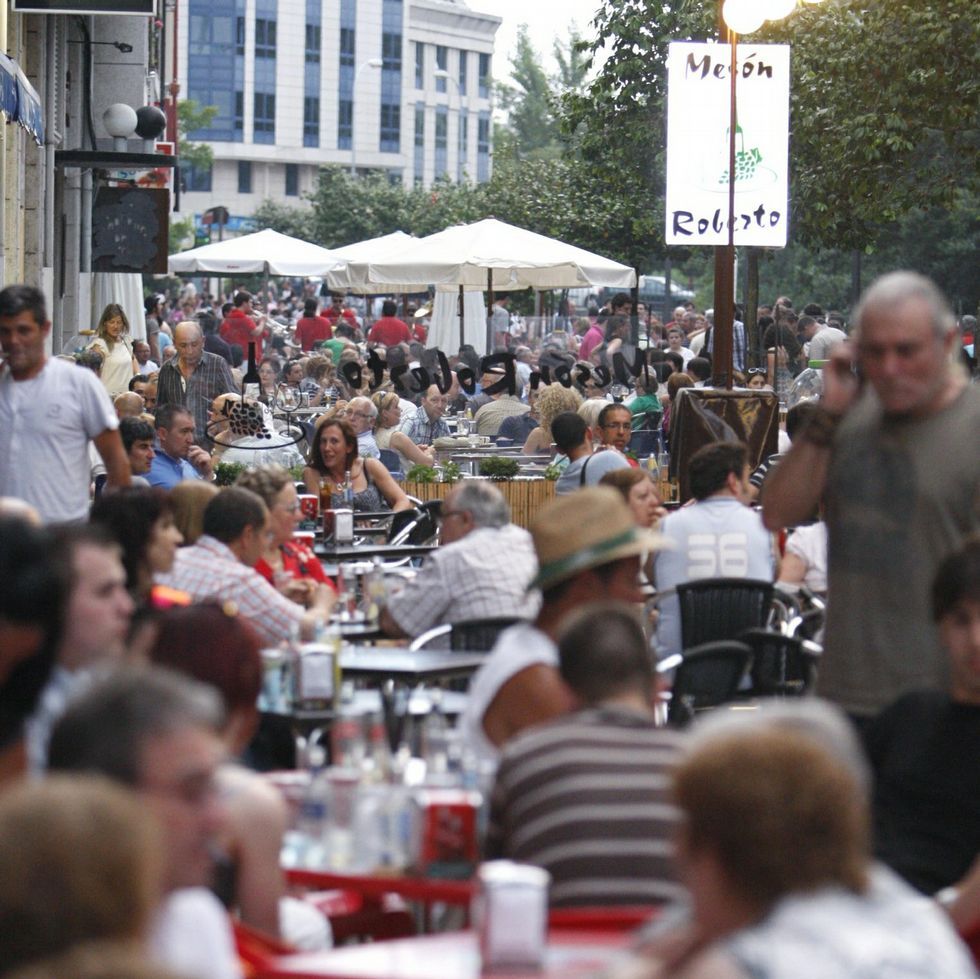 Las fiestas de Sarria congregan a miles de personas. 
