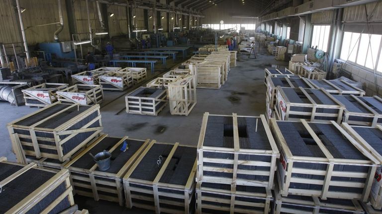 La pizarrera Cupa tiene su fábrica en Carballeda de Valdeorras