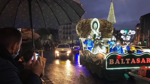 Cabalgata de Reyes en Melide