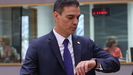 Pedro Snchez, este viernes, durante la reunin del Consejo europeo en Bruselas.  