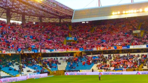 Mareona del Real Sporting en Riazor