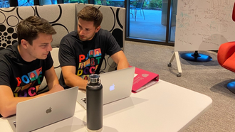 Jos� P�rez-Maletzki y Jorge Sanz-Ros, investigadores.