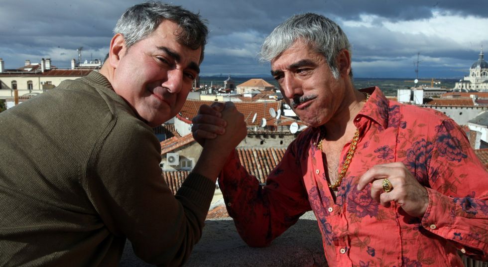 Tonino Guiti�n y Sergio Pazos presentar�n ma�ana un nuevo espect�culo en Sarria. 
