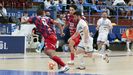Primer partido entre el Alzira y O Parrulo en A Malata.