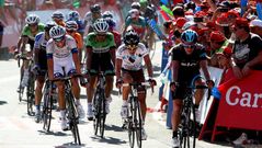 La tercera etapa de la Vuelta a Espaa, en imgenes