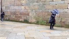 Temporal en el Obradoiro