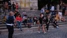 Roma multará a los que tiren las mascarillas en la calle