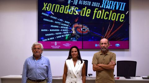 Presentación de las Xornadas de Folclore en la Deputación de Ourense