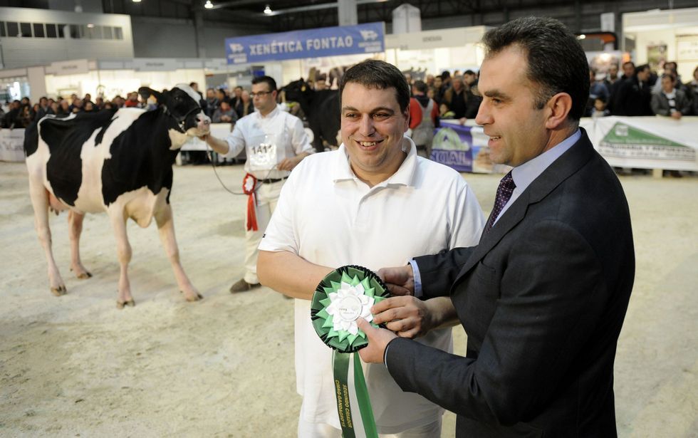 Blanco ya hab�a quedado en GandAgro como mejor criador gallego y segundo internacional. 