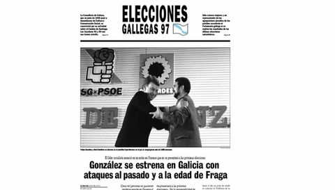 Pgina publicada por La Voz de Galicia el 7 de octubre del 1997