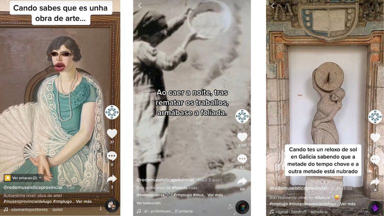 Nos vídeos de TikTok empréganse audios creados por outros usuarios para seguir as tendencias da rede