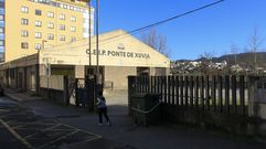 Exterior del CEIP Ponte de Xuvia, uno de los centros participantes en el programa