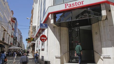 Oficina del Banco Pastor en Ferrol