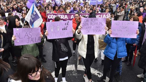Manifestación en A Coruña