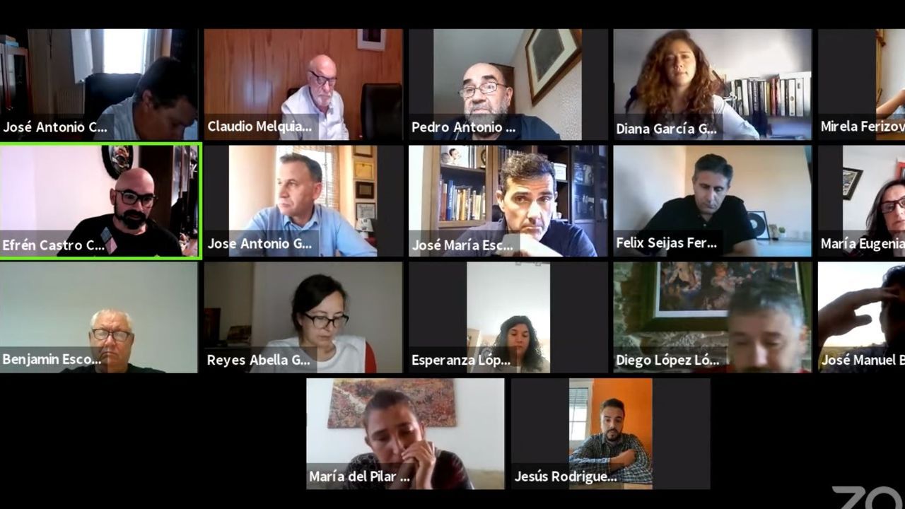 El pleno del Concello de Sarria volvi a ser telemtico