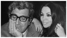 Juan Antonio Bardem, retratado con la popular actriz y cantante Sara Montiel, a la que dirigi en la pelcula Variets (1971).