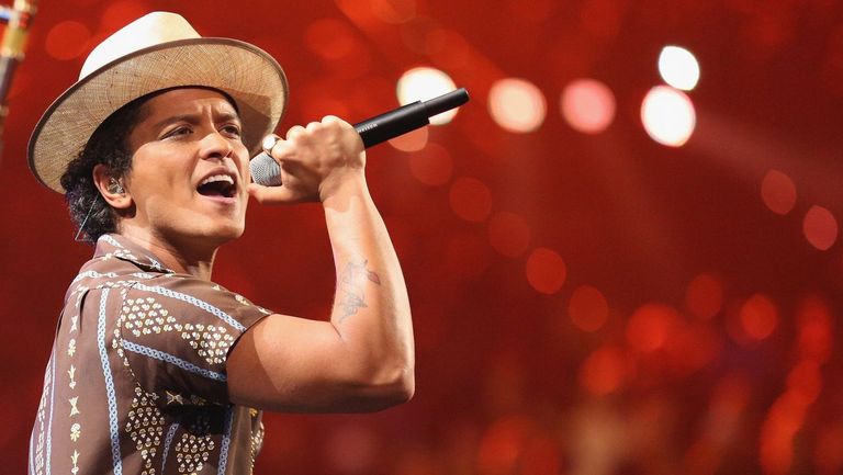 El cantante Bruno Mars está en la programación de festivales como Pinkpop (Holanda) y Rock in Rio Lisboa (Portugal)