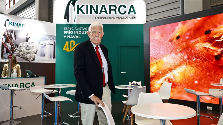 Kinarca equipa pesqueros en Taiwán y Egipto con instalaciones frigoríficas