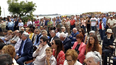 ACTO DEL HOMENAJE A PLACIDO BETANZOS EN EL QUE BAUTIZO´CON SU NOMBRE EL PASEO MARITIMO DE PALMEIRA
