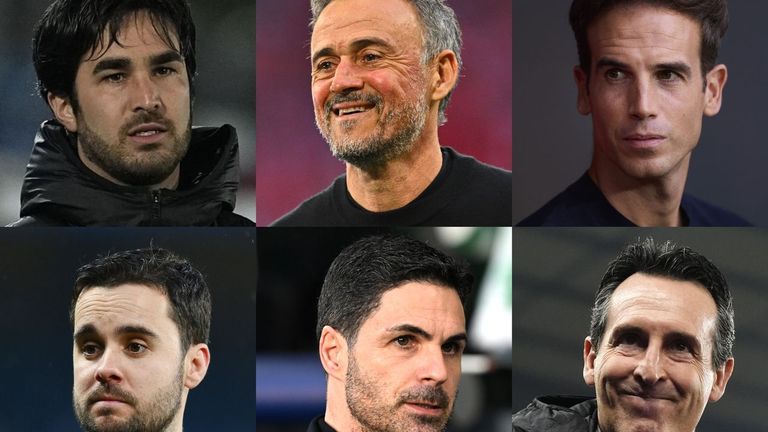 Por primera vez en la historia, seis técnicos españoles en las finales europeas de los torneos de clubes más importantes