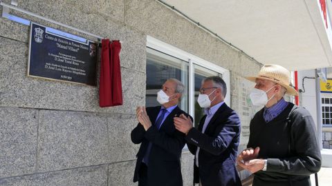 Acto de inauguracin de la residencia de mayores que construy la Diputacin de Lugo en Pedrafita