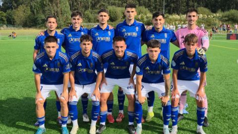 Alineacin del Vetusta ante el Smano