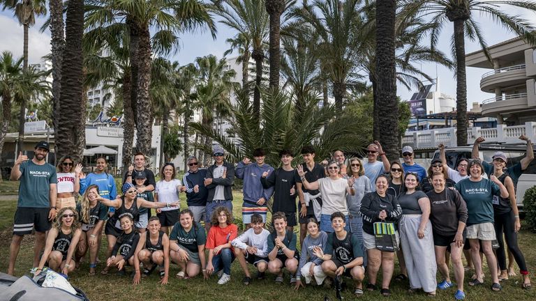 Destacada actuación del equipo Nacosta en el Campeonato de España de «paddle surf»