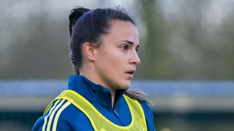 Daniela Silva, entrenando en El Requex�n