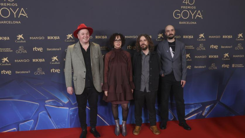 Jordi Jim�nez, M�nica Gallego, Arturo Lacal y Alex Salu, creadores del cortometraje �Gilbert�