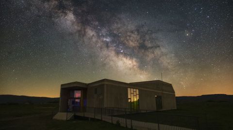 El centro astronómico de Trevinca está en Valdín