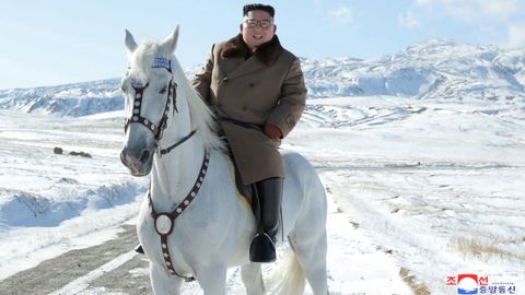 Fotografía de archivo de Kim Jong-un