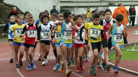Campeonato de Galicia de marcha en pista en Pobra