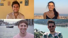 Los cuatro mejores asturianos en el MIR: Ivn Snchez, Cecilia Alonso, Borja Gonzlez y Daniel lvarez