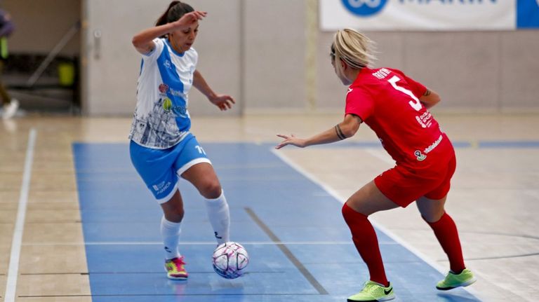 Un gol apea al Marín Futsal de la fiesta del ascenso a Primera