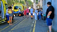 Entrada del servicio de urgencias de Montecelo esta semana