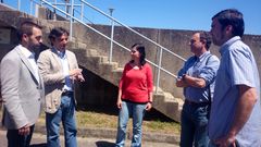 El alcalde, Ernesto Anido, visit� las obras hace varios d�as