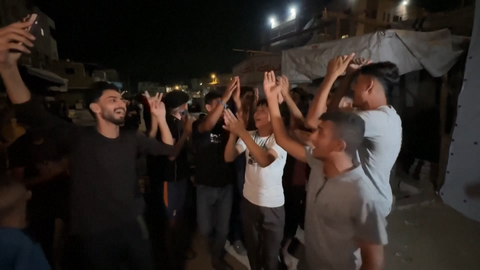 La noticia del acuerdo, recibida en Israel y Gaza