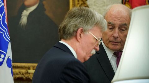 John Kelly y John Bolton